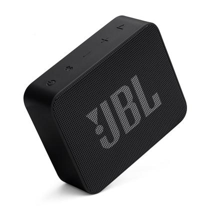 Caixa de Som Portátil JBL Go Essential 2, Bluetooth, 3.1W RMS, À Prova d'Água, Bateria de até 5 Horas, Preta - JBLGOES2BLKBR