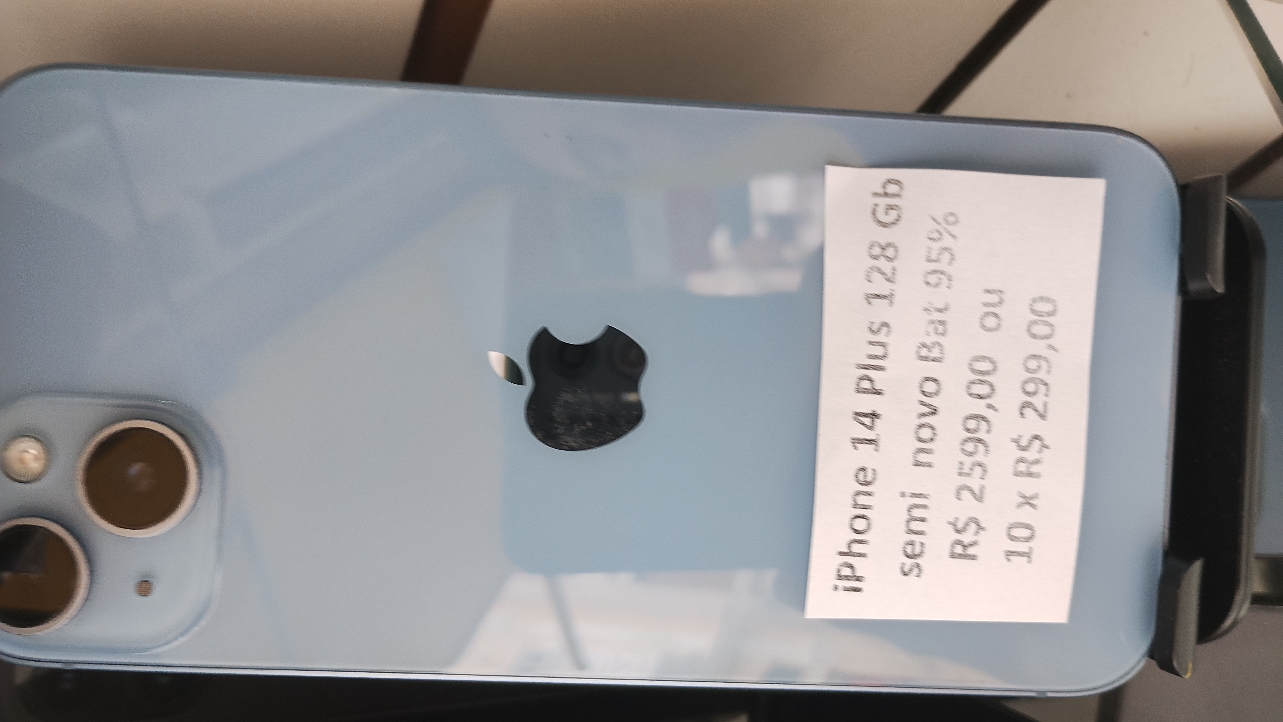 iPhone 14 PLUS 128GB Preto - Excelente - Bateria 95%